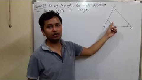 Triangles theorem 7.7 proof ncert class 9
