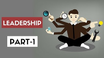 Leadership: Part-1- Meaning, Definition, features & importance  (Hindi)- B.COM, M.COM, NET, SET