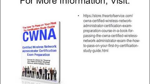 CWNA Certified Wireless Network Administrator Certification Exam Preparation Course in a Book for Pa