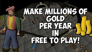 (OSRS) F2P Friendly - Money Making Guide - Make Millions of Gold Per Year!