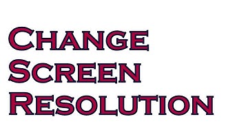 Change Screen Resolution for Certain application in windows 8