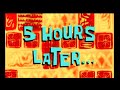 5 Hours Later Spongebob Sound Effect 44