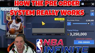 How The Pre Order System Works in NBA Infinite