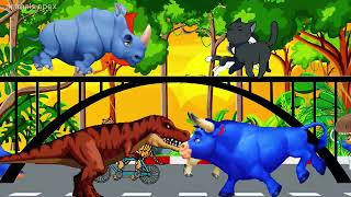 WILD Animals Cause TOTAL Chaos In 3D Racing Games? | 4k | Part 29 screenshot 3