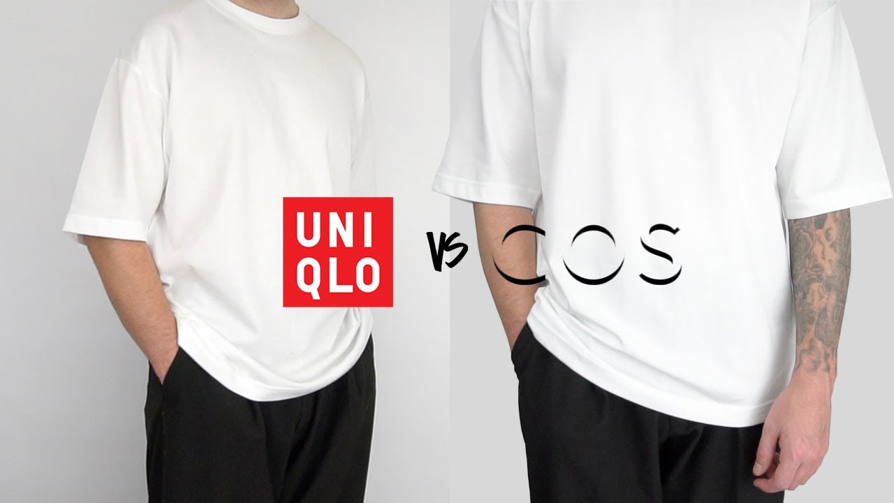 UNIQLO vs COS, Best Oversized T-Shirt