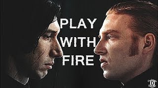 hux🔥kylo ▶ play with fire ︱4K︱ kylux