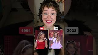 Mariah Carey - All I Want For Christmas Evolution 👀 (then and now) #shorts