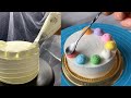 Топ 18 новых  техник оформление тортов Как красиво украсить торт.