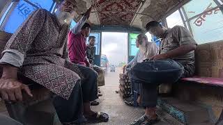 Local Transport Reality in Bangladesh | Chaotic Bus Ride Vlog