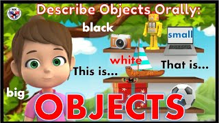 DESCRIPCION de objetos y animales en INGLES