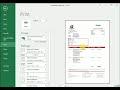 Printing A Standard Customer Receipt from excel