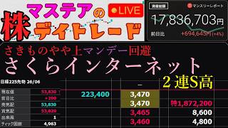 マステアのデイトレ配信の配信のサムネイル画像