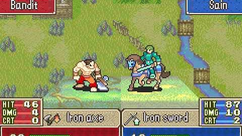 Fire Emblem (GBA / Game Boy Advance) - Episode 1 - Prologue and Chapter 1