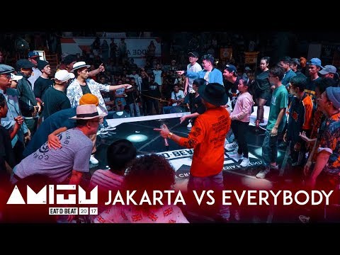 Jakarta vs Everybody | City vs City Exhibition Battle | Eat D Beat AMITY 2017 Bandung, Indonesia