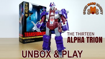 Transformers Age Of The Primes Alpha Trion Unboxing