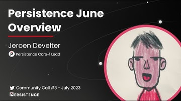 Persistence June overview | Persistence Snippets