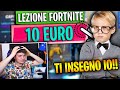 COMPRO LEZIONI di FORTNITE da un ISCRITTO a 10€! SONO STATO TRUFFATO?? PRIMA LEZIONE!