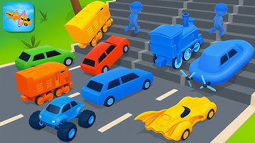 Shape shifting 🏃‍♂️🚗🚲🚦All Levels Gameplay Walkthrough Android,ios Max Level IPL47