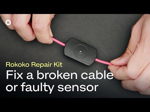 How to fix a Broken Cable or Faulty Sensor | Repair Kit included in all SSP | Rokoko Motion Capture