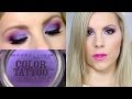 Eyeshadow Tutorial | Painted Purple Maybelline Color Tattoo