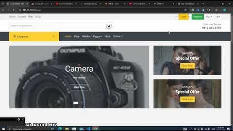 Laravel ECommerce Project