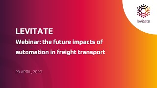 Webinar: the future impacts of automation in freight transport