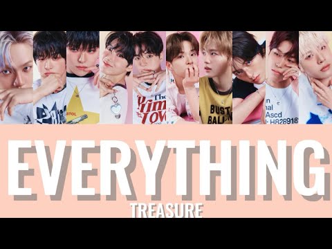 EVERYTHING - TREASURE  【日本語訳/カナルビ/歌詞】