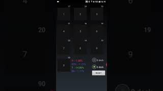 BACCARAT EDGE CALCULATOR  [ANDROID APP] screenshot 4