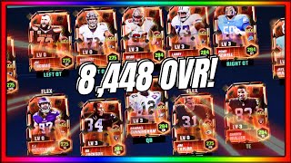 THE BEST F2P TEAM IN MADDEN MOBILE 23! 8,448 OVR!