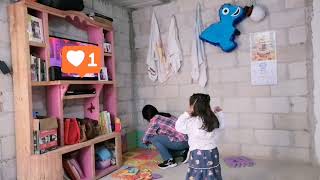 Limpieza de mi cuarto | Acomodando el espacio donde juega mi hija | Primer video