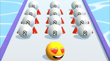 BALL RUN 2048 🎱💕- All Levels Gameplay Walkthrough Android, iOS v.27