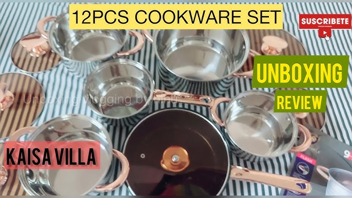 Carote Nonstick 10 PCS Pan Set Full Review PLUS COOKING DEMO! 