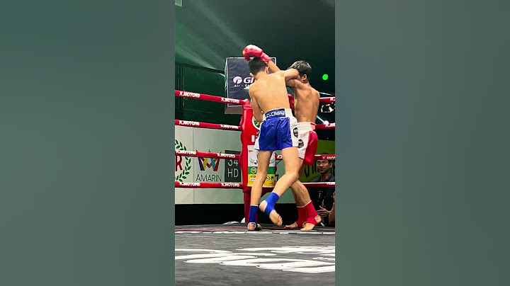 First round KO - Muay Thai - Bangkok #knockouts #farang #muaythai