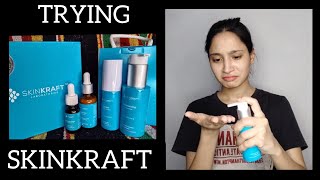 SKINKRAFT REVIEW ! BEST PRODUCT ! SKINKRAFT KIT ! JYOTI PIPLIWAL !