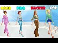 Noob vs pro vs hacker vs god  fashion battle walk like a fashion icon mode