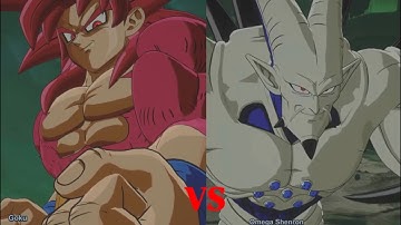 Daima Ssj4 Goku vs Omega Shenron - Dragon ball sparking zero
