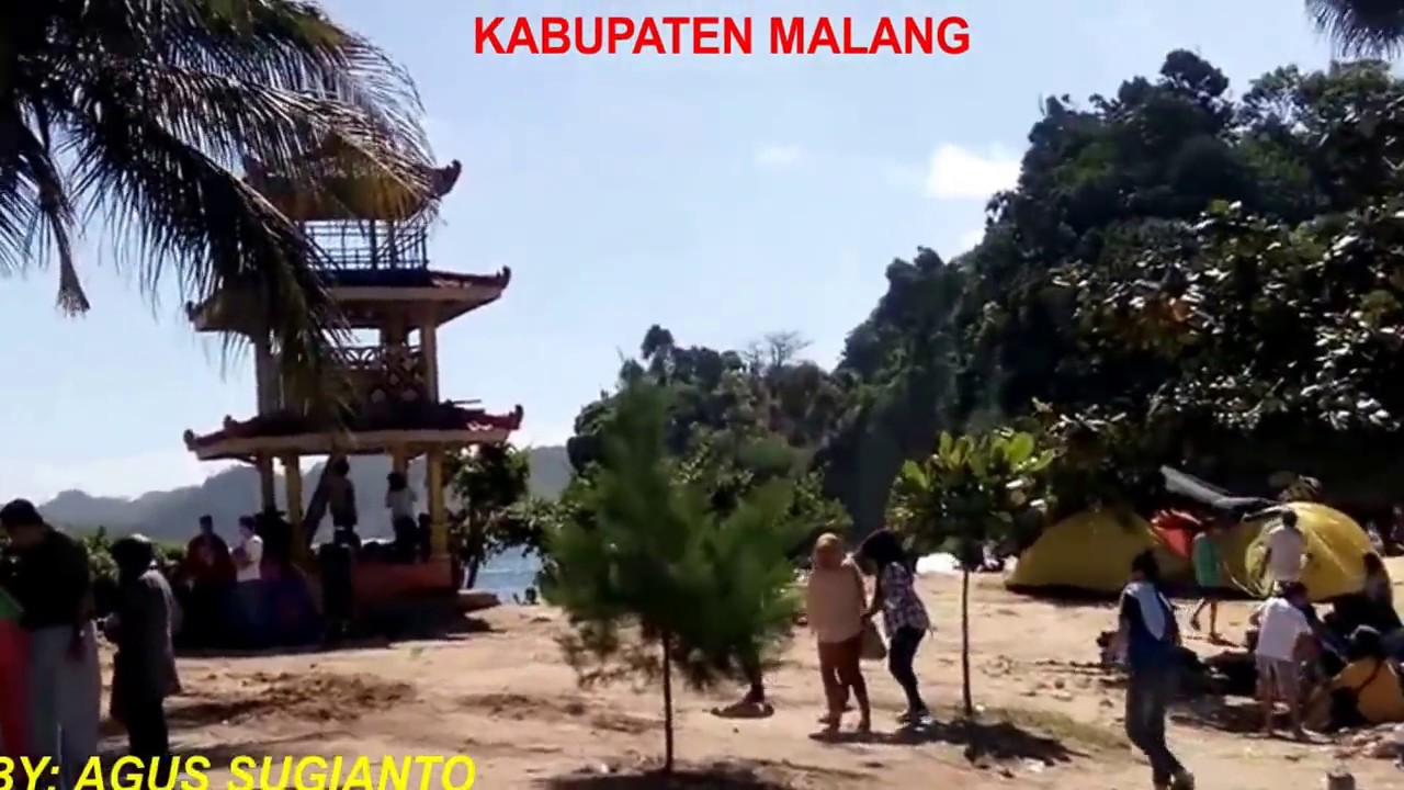 Wisata Pantai Bengkung Kabupaten Malang YouTube