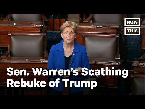Sen. Elizabeth Warren: Trump is a 'Lying Coward' | NowThis