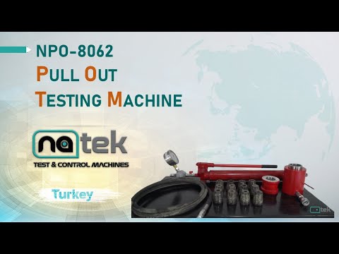 NPO-6062 Pull Out Test Apparatus