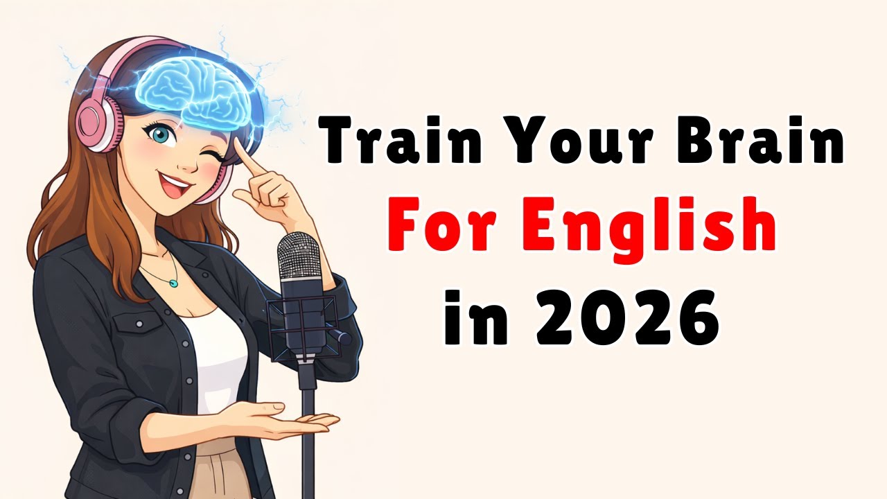 Train Your Brain For English in 2026 | Slow English Listening & Speaking Practice | English Podcast