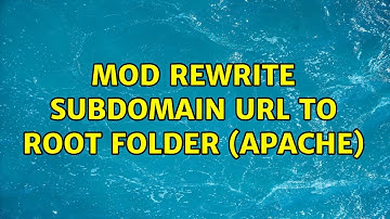 Mod Rewrite subdomain URL to root folder (apache)