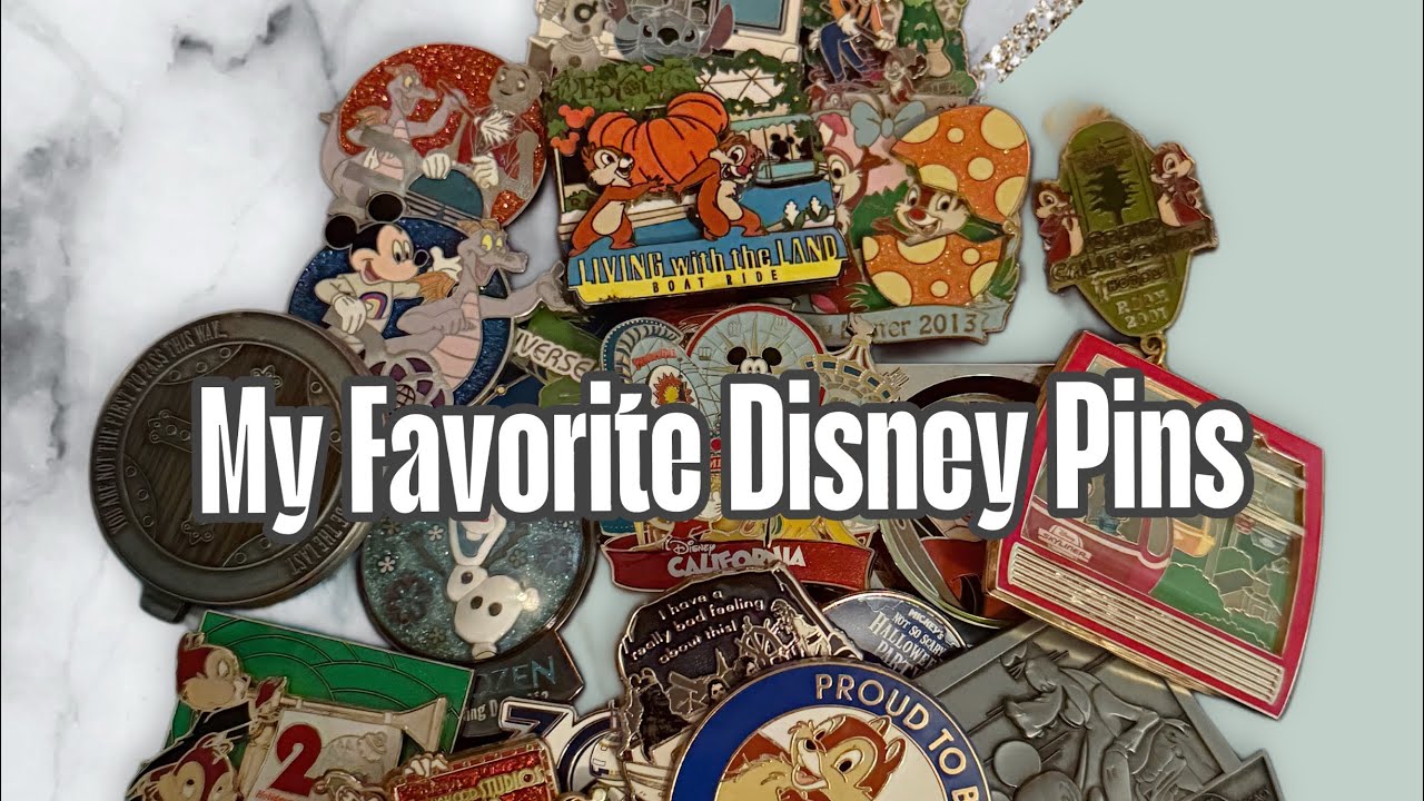 My Favorite Disney Pins (#ASMR #SoftSpoken #lofiasmr #disneypins )