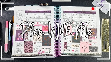 Weekly Plan With Me ✍️ HB90 x Erin Condren & Kanban Board