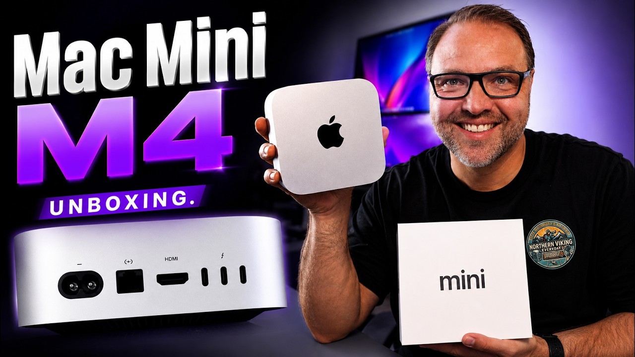 Mac Mini M4 Unboxing: Everything in the Box! - YouTube