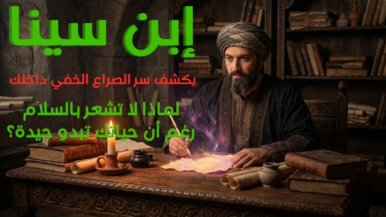 الصراع الخفي داخلك… لماذا لا تشعر بالسلام رغم أن حياتك تبدو جيدة؟ | إبن سينا يكشف السِّر