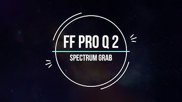 Fab-Filter Pro Q 2: Spectrum Grab
