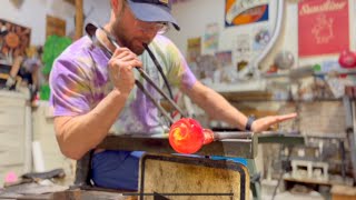 How it’s Made- Blown Glass Wall Vase