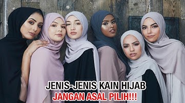 Thumbnail of LET'S GET TO KNOW! 10 Types of Hijab Fabrics & Their Characteristics. DON'T MAKE THE WRONG CHOICE!