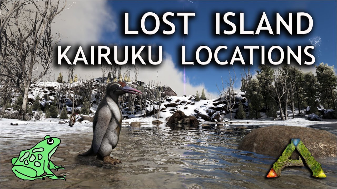 Ark Lost Island Kairuku Locations - Where are Penguins in the Lost ...