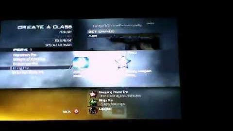 My MW2 Custom Classes